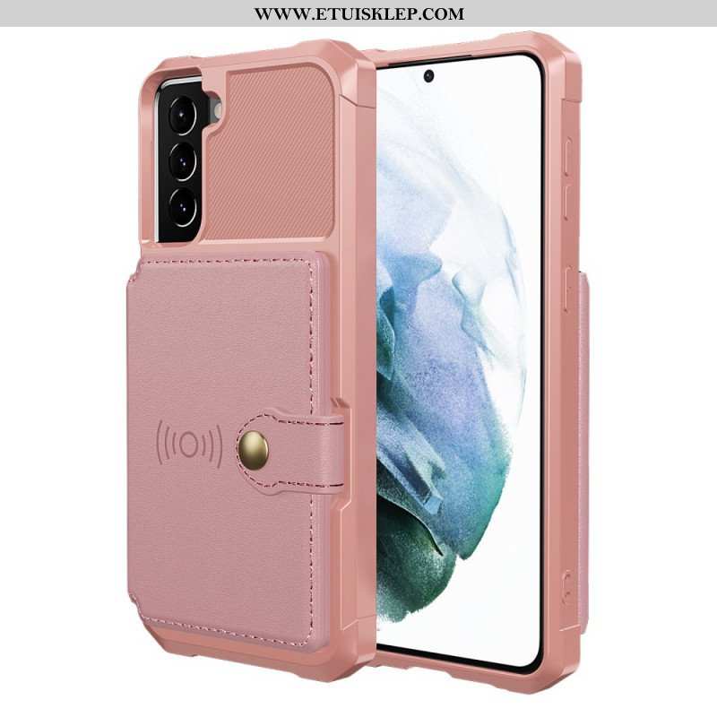 Etui do Samsung Galaxy S22 5G Wielofunkcyjny Uchwyt Na Karty